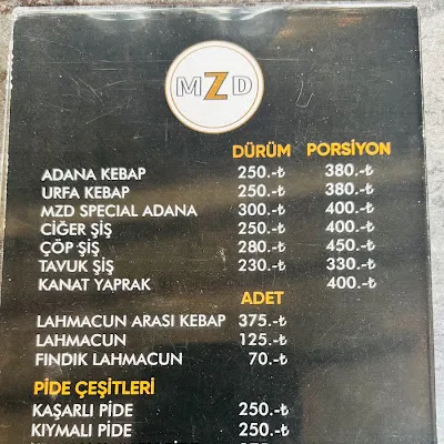 Mzd Kebap ve Dürüm Evi